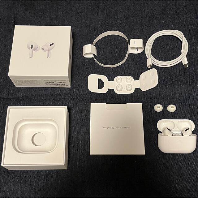 Apple(アップル)の中古 Apple AirPods Pro スマホ/家電/カメラのオーディオ機器(ヘッドフォン/イヤフォン)の商品写真