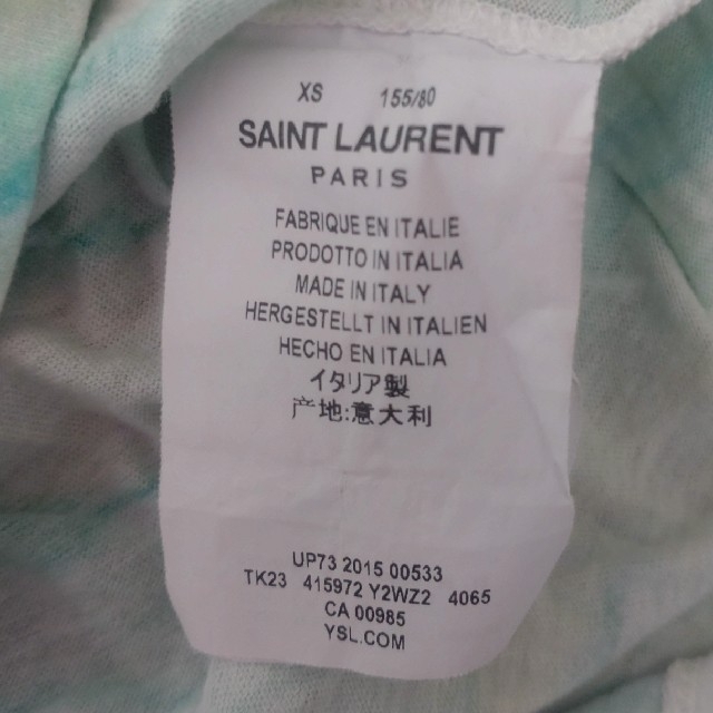 Saint Laurent(サンローラン)のサンローラン　Tシャツ　ダイダイ レディースのトップス(Tシャツ(半袖/袖なし))の商品写真