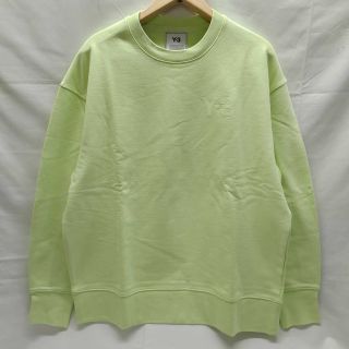 アディダス(adidas)の【未使用】アディダス Y-3 M CLASSIC CHEST LOGO CREW SWEATSHIRT ロゴ クルー スウェットシャツ S ライトグリーン メンズ(その他)