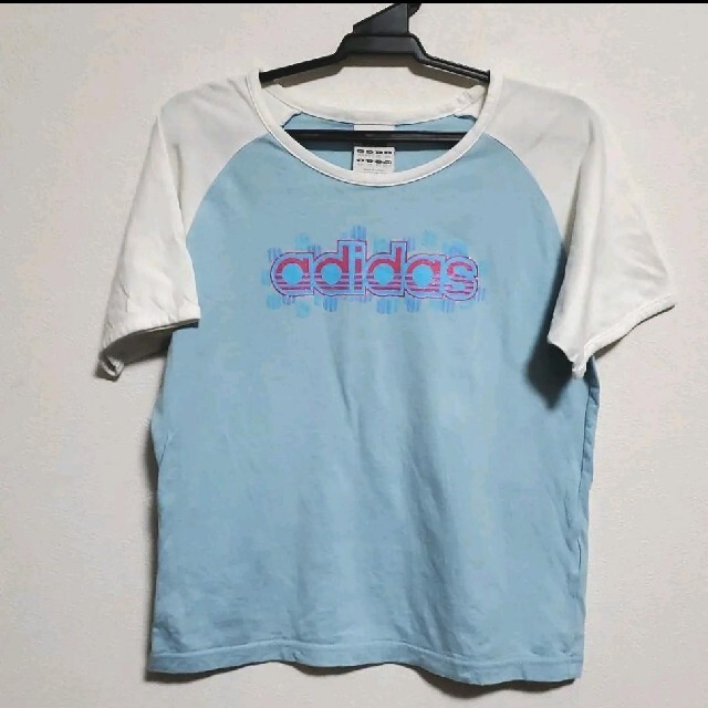 adidas(アディダス)のadidas　女児ティシャツ　140 キッズ/ベビー/マタニティのキッズ服女の子用(90cm~)(Tシャツ/カットソー)の商品写真