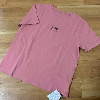 ロゴTシャツピンク　専用(Tシャツ(半袖/袖なし))