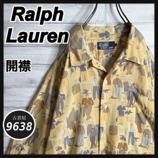 Ralph Lauren - 【入手困難!!】ラルフローレン ✈︎開襟シャツ オープンカラー ゆるだぼ 半袖