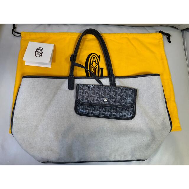 GOYARD(ゴヤール)のGOYARD ゴヤール　サンルイ　PM  グレー レディースのバッグ(トートバッグ)の商品写真