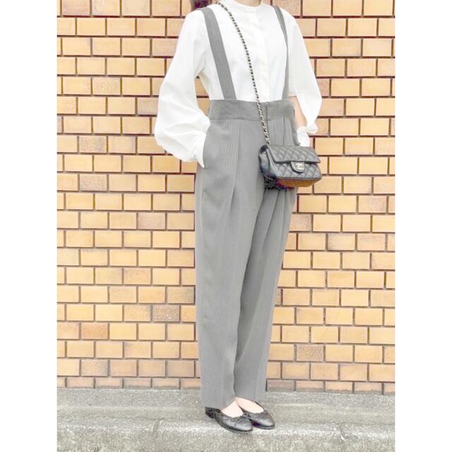 供え供えENCHAR エンチャール サロペットパンツ 新色 ブラック 黒 新品