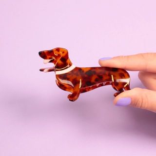 エディットフォールル(EDIT.FOR LULU)のcoucou Suzette Dachshund HairClaw(バレッタ/ヘアクリップ)