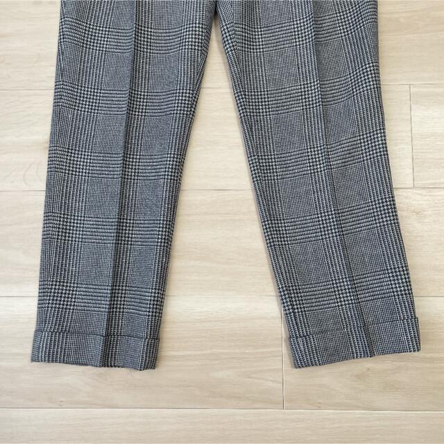 ブルネロクチネリBrunello Cucinelli 極美グレンチェックパンツ