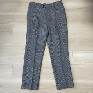 ブルネロクチネリ(BRUNELLO CUCINELLI)のブルネロクチネリBrunello Cucinelli  極美グレンチェックパンツ(スラックス)