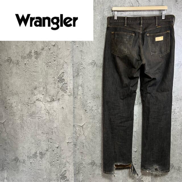 Wrangler】vintage ラングラー ボロボロ デニム 菅田将暉 古着-