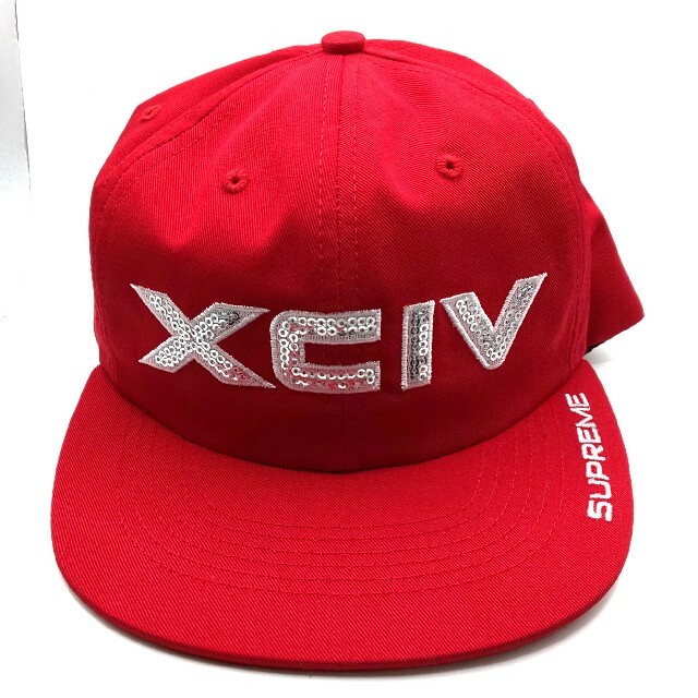 Supreme(シュプリーム)のSupreme - XCIV 6-Panelレッド フリーサイズ メンズの帽子(キャップ)の商品写真