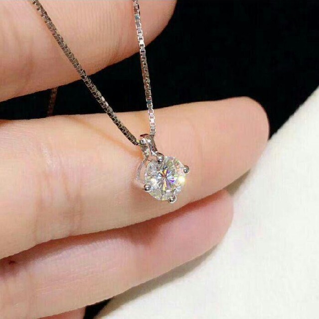 newデザイン】ダイヤモンドPT950 D1.00ct ネックレス プラチ3
