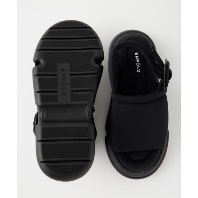 ENFOLD(エンフォルド)のPadded Sandals ENFOLD レディースの靴/シューズ(サンダル)の商品写真
