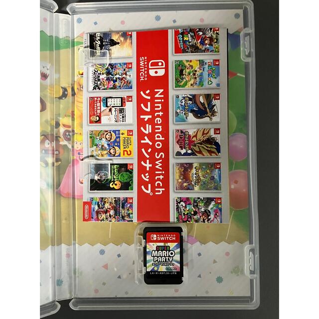 Nintendo Switch(ニンテンドースイッチ)のスーパー マリオパーティ Switch エンタメ/ホビーのゲームソフト/ゲーム機本体(家庭用ゲームソフト)の商品写真