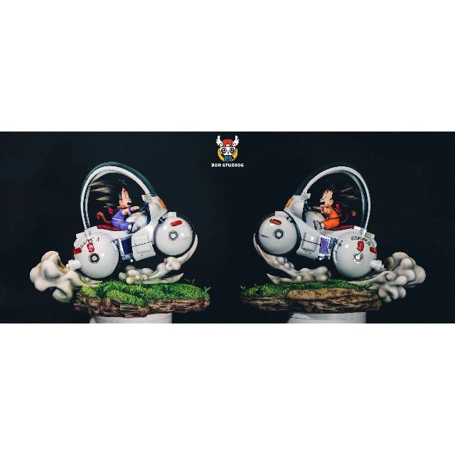 ドラゴンボール 孫悟空 バイク ガレージキット 塗装済み完成品 ドラゴンボール 孫悟空 バイク ガレージキット 塗装済み完成品