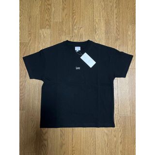 リー(Lee)の新品未使用　Lee×Vis  ロゴＴシャツ　ブラック(Tシャツ(半袖/袖なし))