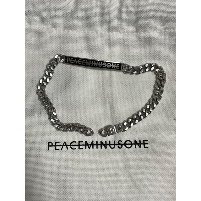 カテゴリ PEACEMINUSONE - peaceminusone logo bracelet #1 black の 