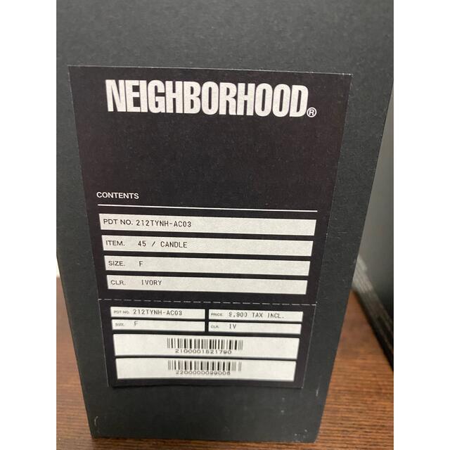 NEIGHBORHOOD - NEIGHBORHOOD キャンドル 2点セット ネイバーフッド