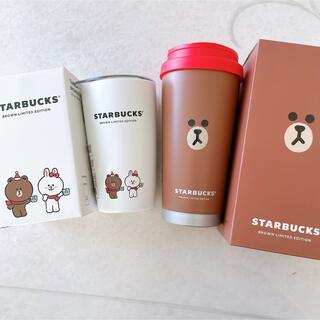 Starbucks Coffee - 韓国スタバ　海外スタバ　ラインフレンズ　タンブラー　２点