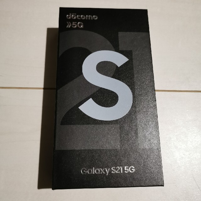 スマートフォン/携帯電話【新品未使用品】docomo Galaxy S21 5G SIMロック解除済