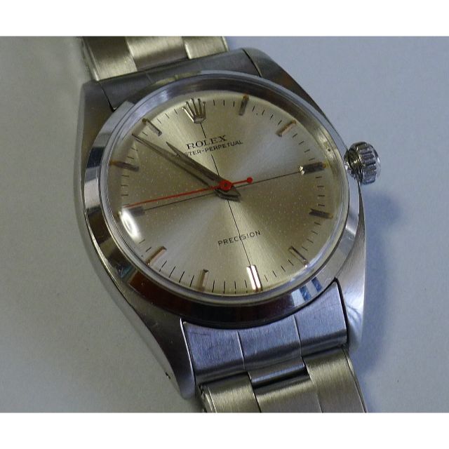 ROLEX(ロレックス)のロレックス・オイスター・パーペチュアルＲＥＦ．６５５８ＳＳ自動巻メンズ、赤秒針 メンズの時計(腕時計(アナログ))の商品写真