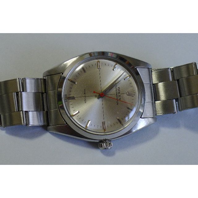 ROLEX(ロレックス)のロレックス・オイスター・パーペチュアルＲＥＦ．６５５８ＳＳ自動巻メンズ、赤秒針 メンズの時計(腕時計(アナログ))の商品写真