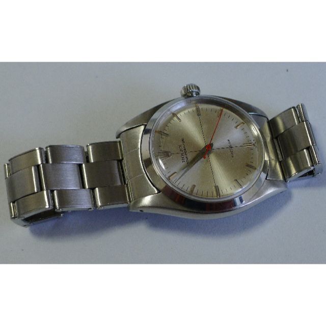 ROLEX(ロレックス)のロレックス・オイスター・パーペチュアルＲＥＦ．６５５８ＳＳ自動巻メンズ、赤秒針 メンズの時計(腕時計(アナログ))の商品写真