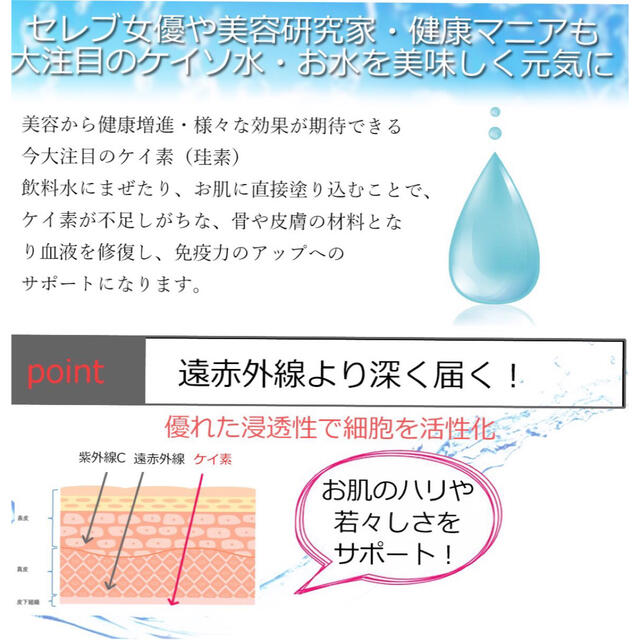 【100倍希釈用】2本セット★水晶ケイ素濃縮溶液si mineral500ml