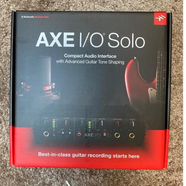 IK multimedia AXE I/O solo オーディオインターフェイス