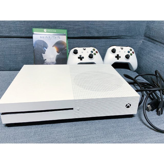 Xbox One S 1TB (コントローラー×2) + HALO 5