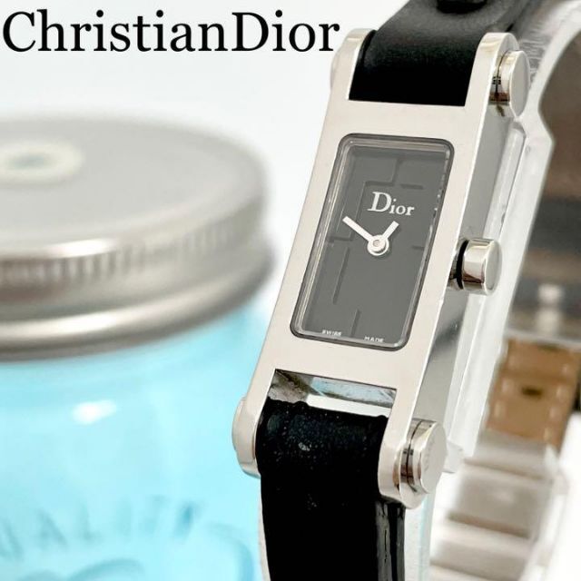 Christian Dior(クリスチャンディオール)の147 クリスチャンディオール時計　レディース腕時計　純正ベルト　ブラック　人気 レディースのファッション小物(腕時計)の商品写真