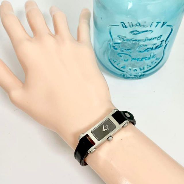 Christian Dior(クリスチャンディオール)の147 クリスチャンディオール時計　レディース腕時計　純正ベルト　ブラック　人気 レディースのファッション小物(腕時計)の商品写真