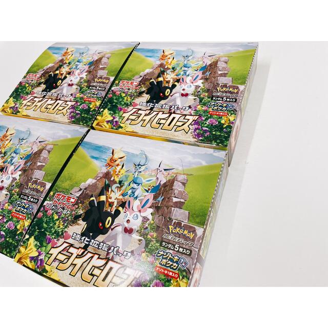 えなどトラ⓾ ポケモン - ポケモンカード イーブイヒーローズbox 新品