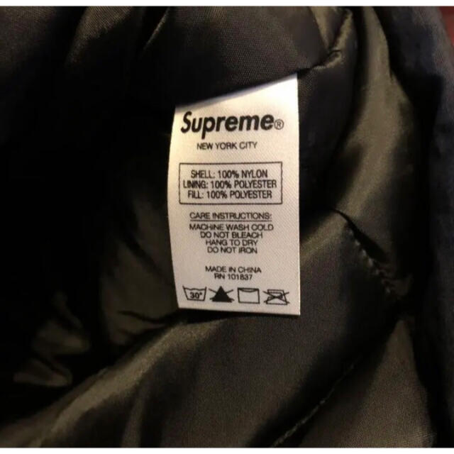 美品 最終値下げ Supreme Panel Sports Parka - ダウンジャケット