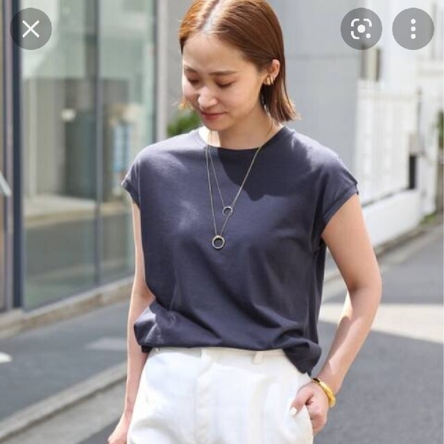 DEUXIEME CLASSE(ドゥーズィエムクラス)の【T☆mama様専用】loosey クルーネック タンクトップ　二点 レディースのトップス(カットソー(半袖/袖なし))の商品写真