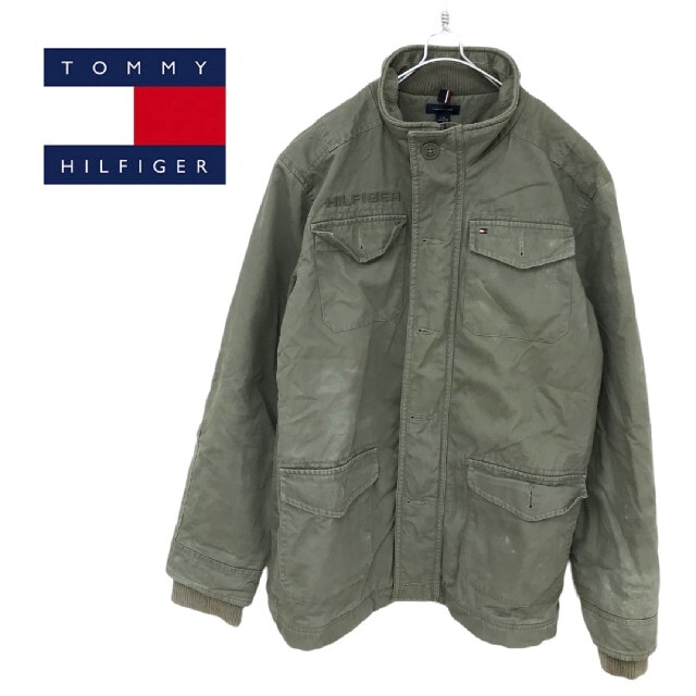 TOMMY HILFIGER(トミーヒルフィガー)の【TOMMY HILFIGER】ミリタリージャケット メンズのジャケット/アウター(ミリタリージャケット)の商品写真