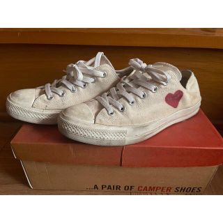 コムデギャルソン(COMME des GARCONS)のプレイ　コムデギャルソン　コンバース　スニーカー　25センチ(スニーカー)