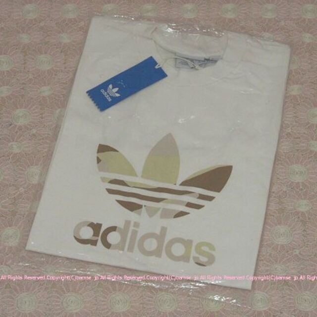 adidas(アディダス)のタグ付★adidas アディダス 爽やかなカモフラ トレフォイル Tシャツ/XL メンズのトップス(Tシャツ/カットソー(半袖/袖なし))の商品写真