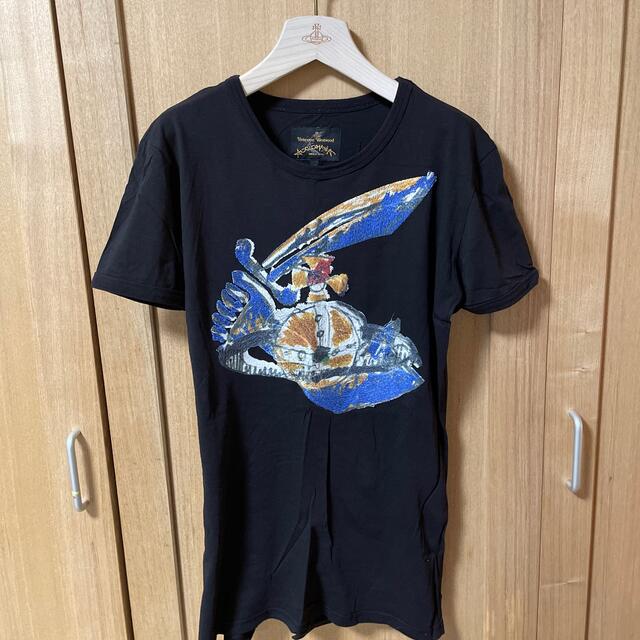 Vivienne Westwood(ヴィヴィアンウエストウッド)のvivienne westwood ANGLOMANIA 刺繍 Tシャツ レディースのトップス(Tシャツ(半袖/袖なし))の商品写真