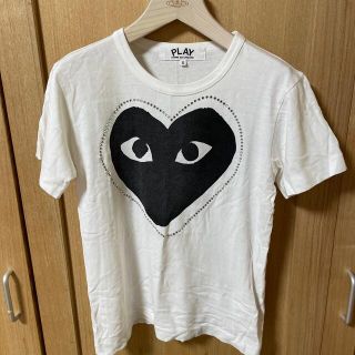 コムデギャルソン(COMME des GARCONS)のCOMME des GARCONS PLAY SWAROVSKI コラボT(Tシャツ(半袖/袖なし))