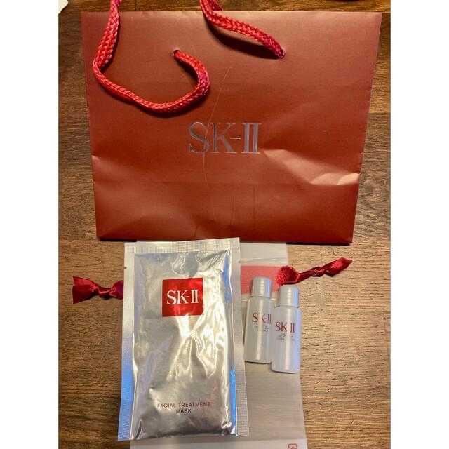 SK-II(エスケーツー)の⭐️あっこさま専用！！【新品】SK-II 化粧水サンプルとマスク1枚 コスメ/美容のキット/セット(サンプル/トライアルキット)の商品写真