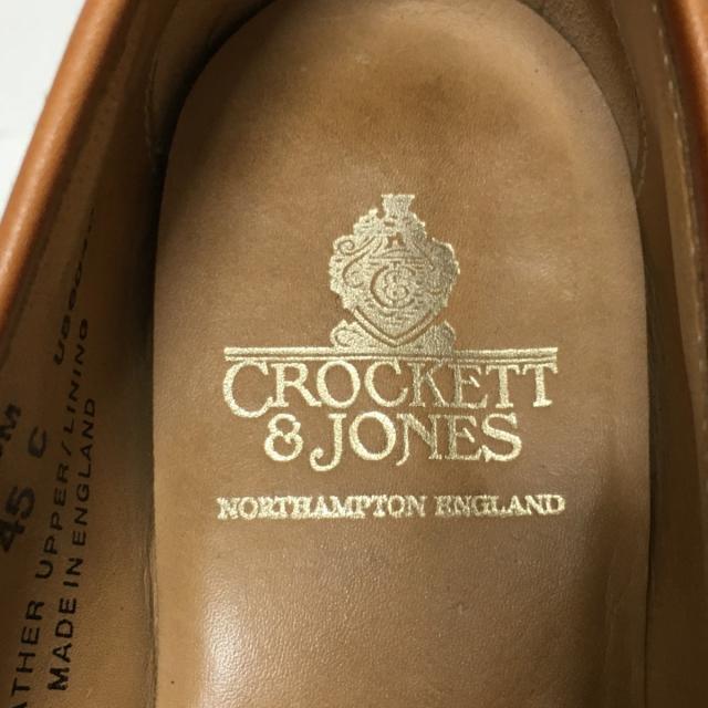 Crockett&Jones(クロケットアンドジョーンズ)のクロケットジョーンズ ローファー 45C - レディースの靴/シューズ(ローファー/革靴)の商品写真