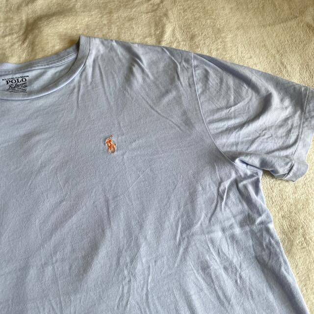 POLO RALPH LAUREN   水色 レディースのトップス(Tシャツ(半袖/袖なし))の商品写真