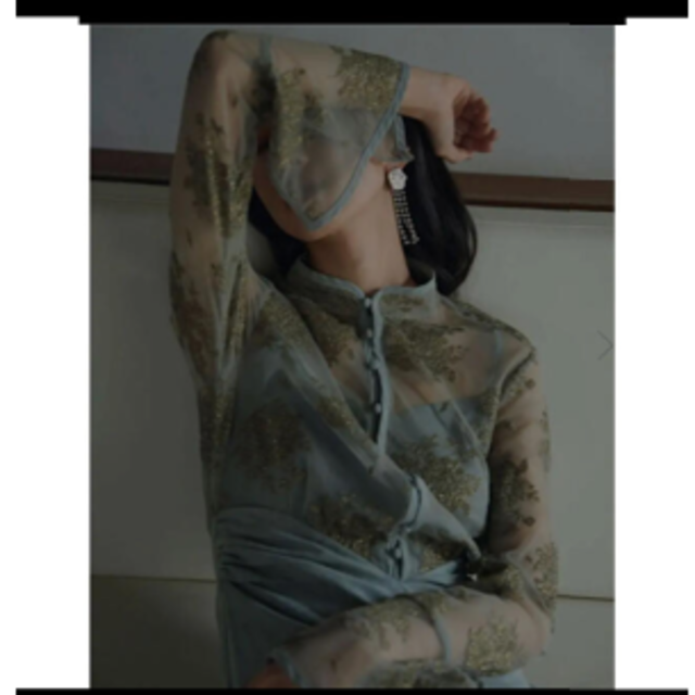 Ameri VINTAGE(アメリヴィンテージ)のameri vintage    flower lace dress レディースのフォーマル/ドレス(ロングドレス)の商品写真