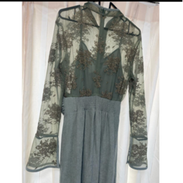 ameri vintage    flower lace dress