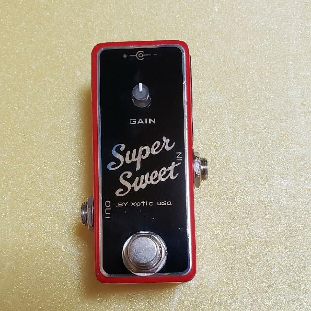 XOTIC Super sweet　本体のみ　オマケ付き 楽器のギター(エフェクター)の商品写真