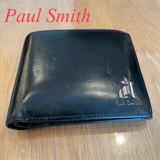 ポールスミス(Paul Smith)のPaul smithポールスミス ラビット　二つ折り財布  ブラック(折り財布)