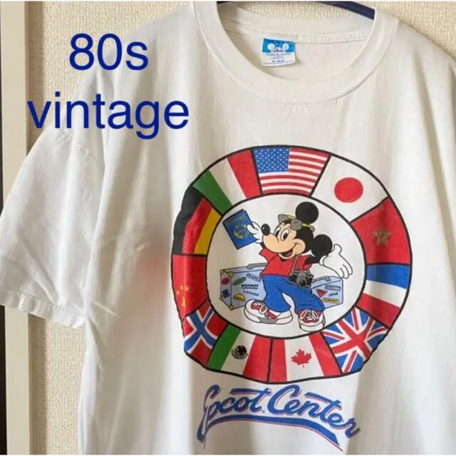 80s USA製 ビンテージ ■ epcot center エプコット ディズニ