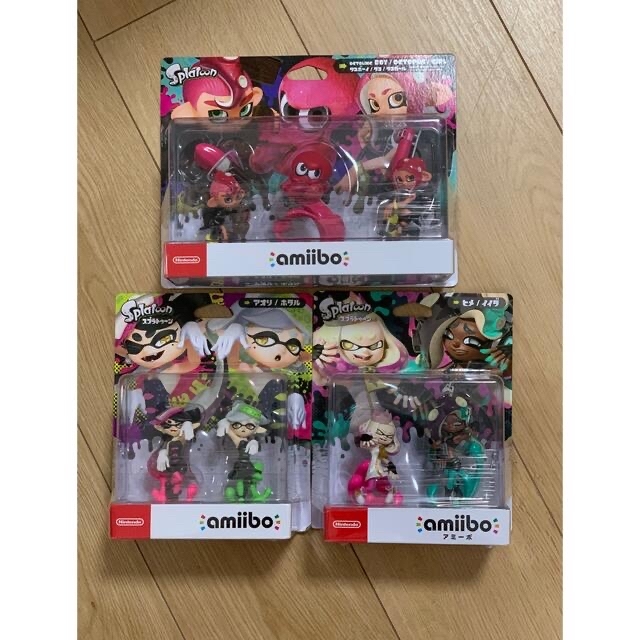 amiibo スプラトゥーン テンタクルズ/シオカラーズ/トリプルセット