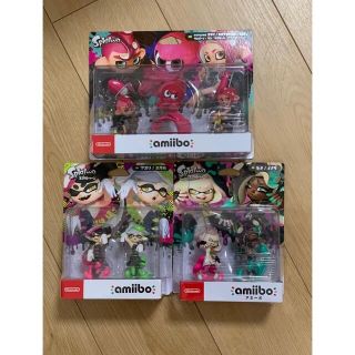 任天堂 - amiibo 3点セット トリプルセット テンタクルズ（スプラ ...