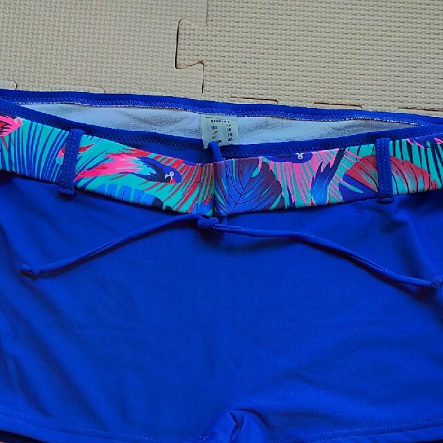 新品　レディース　水着　ビキニ　ブルー XXL レディースの水着/浴衣(水着)の商品写真
