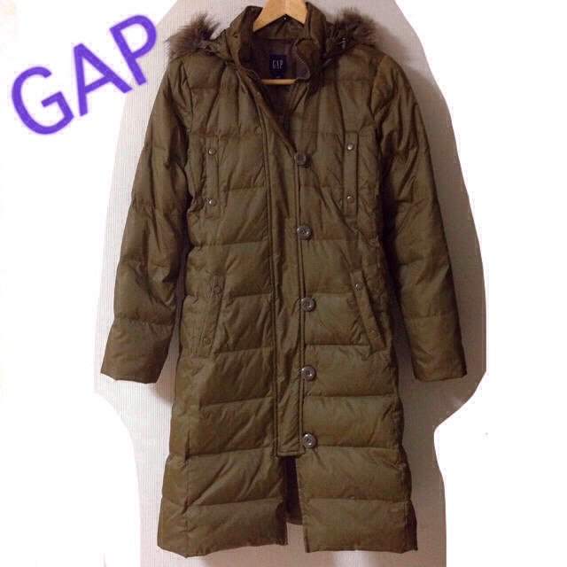 GAP(ギャップ)のGAP♡ダウンロングコート♡送料込み レディースのジャケット/アウター(ダウンコート)の商品写真